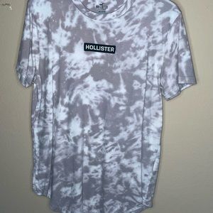 White & Grey Hollister T-shirt